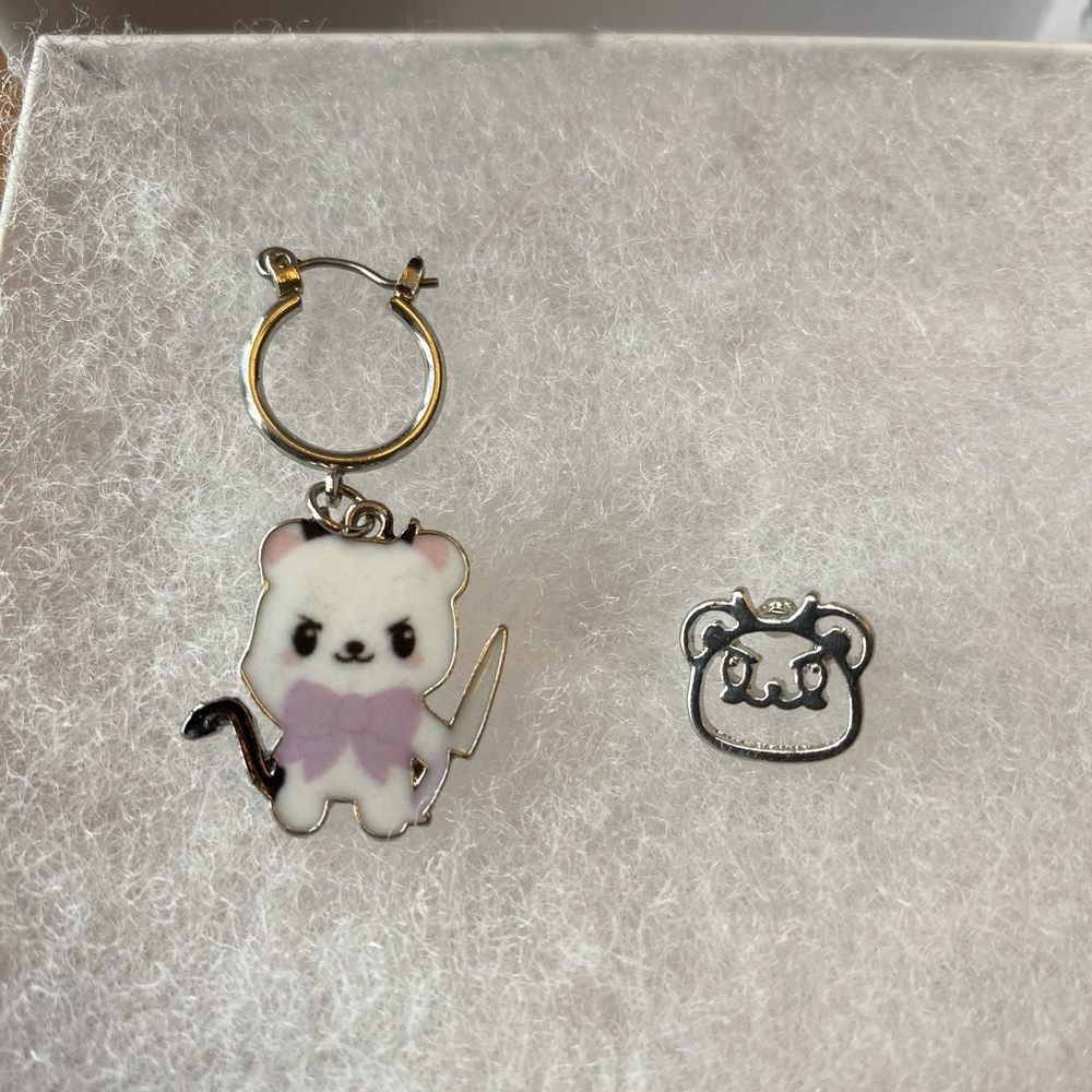 Bear earrings